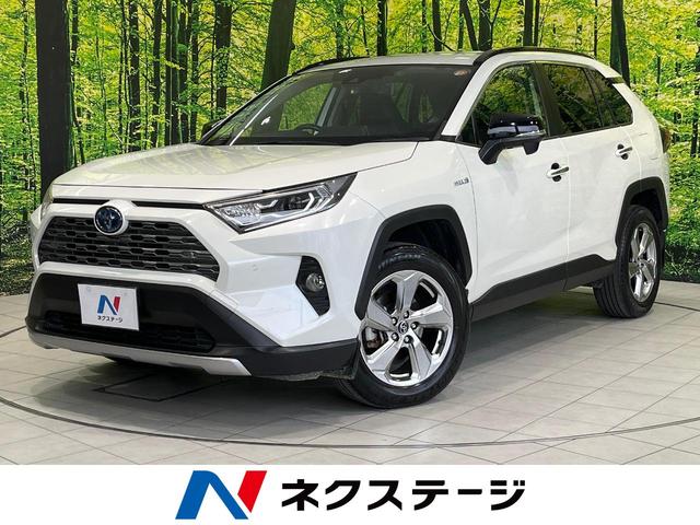 RAV4(トヨタ) ハイブリッドG 純正9型SDナビ バックカメラ 衝突被害軽減 レーダークルーズ 禁煙車 デジタルミラー BSM 電動リアゲート パワーシート ドラレコ コーナーセンサー スマートキー LEDヘッド ルーフレール 中古車画像