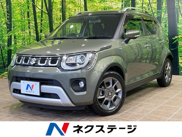 イグニス(スズキ) ハイブリッドMF 純正8型ナビ 全周囲カメラ 衝突軽減 クルーズコントロール シートヒーター レザーシート スマートキー LEDヘッド ルーフレール ETC ステアリングスイ 車線逸脱警報 オートライト オートエアコン 中古車画像