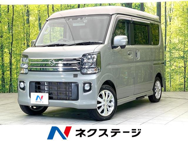 エブリイワゴン 静岡県 両側電動スライドドア セーフティサポート シートヒーター ドラレコ
