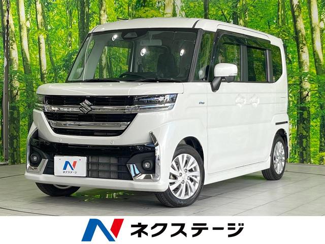 スペーシアカスタム 宮崎県 電動スライドドア SDナビ 衝突被害軽減システム レーダークルーズ
