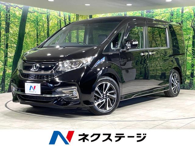 ステップワゴンスパーダ(ホンダ) スパーダ・クールスピリット ホンダセンシング 両側電動ドア 後席モニター 禁煙車 衝突軽減装置 レーダークルーズ バックカメラ ETC シートヒーター LEDヘッド オートライト スマートキー パドルシフト 純正17インチアルミホイール 中古車画像