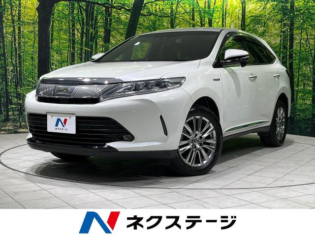ハリアーハイブリッド(トヨタ) プレミアム 4WD BIG−X9型ナビ バックカメラ 衝突軽減 レーダークルーズ パワーシート ETC ドラレコ ウッドコンビステアリング LEDヘッド・フォグ デュアルオートエアコン オートライト ステリモ 中古車画像