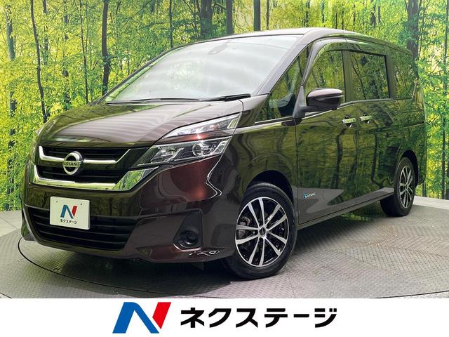 セレナ(日産) X セーフティパックB 両側電動スライドドア フリップダウンモニター 純正SDナビ アラウンドビューモニター ドライブレコーダー ETC インテリジェントエマージェンシーブレーキ スマートキー 中古車画像