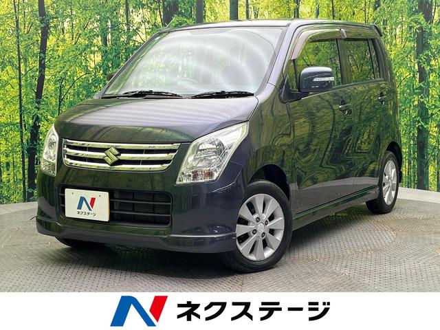 ワゴンR(スズキ) FXリミテッドII 禁煙車 オートエアコン スマートキー シートアンダートレイ アームレスト 純正14インチアルミホイール 純正革巻きステアリングホイール 電動格納ミラー 中古車画像