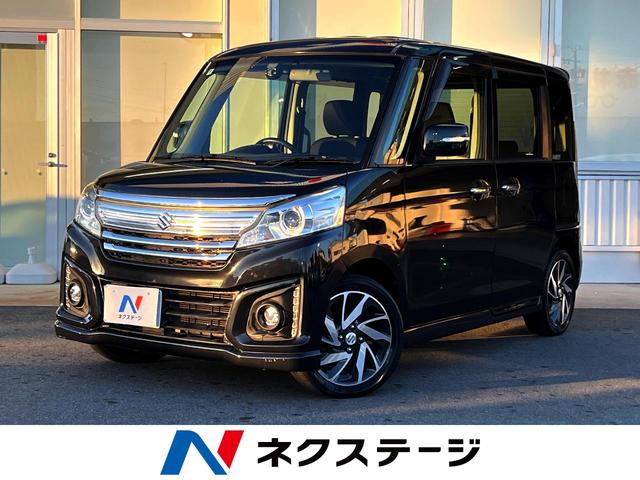 スペーシアカスタム 愛知県 両側電動ドア SDナビ バックカメラ 禁煙車 シートヒーター ドラレコ