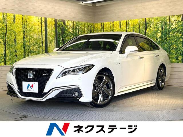 クラウンハイブリッド 栃木県 メーカーSDナビ バックカメラ 衝突被害軽減システム 100V電源