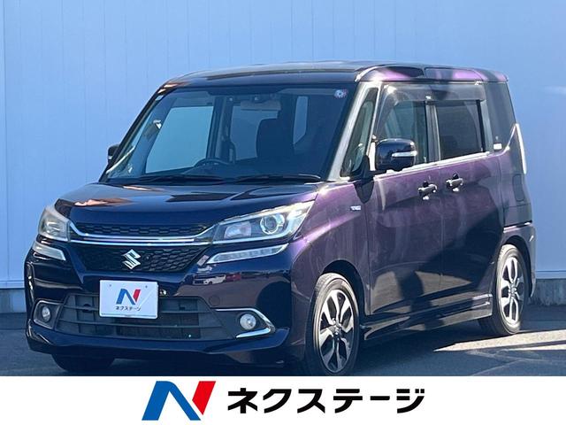 ソリオバンディット 静岡県 電動スライドドア デュアルカメラブレーキサポート 禁煙車 純正ナビ