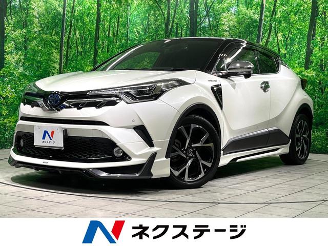 C−HR(トヨタ) G モード ネロ モデリスタフルエアロ 純正9インチナビ バックカメラ BSM ドラレコ ETC LEDヘッド シートヒーター フルセグ Bluetooth 電子パーキング オートホールド オートエアコン 中古車画像