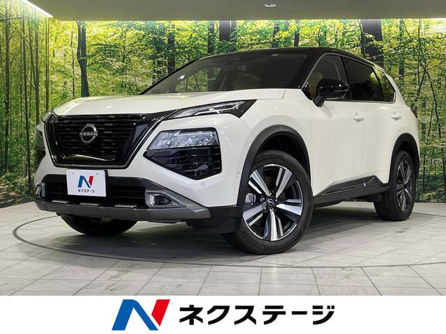 エクストレイル(日産) G e−4ORCE 純正12.3型ナビ 全周囲カメラ プロパイロット 衝突被害軽減システム 禁煙車 デジタルインナーミラー 電動リアゲート レザーシート コーナーセンサー スマートキー LEDヘッド ビルトインETC 中古車画像
