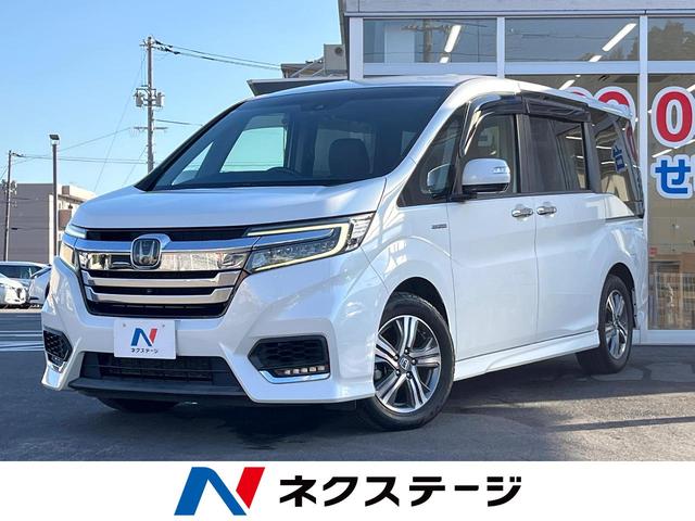 ステップワゴンスパーダ　広島県 両側電動ドア　純正ＳＤナビ　全周囲カメラ　衝突被害軽減システム