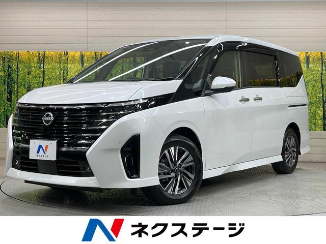 セレナ　愛知県 純正１２．３型ナビ　両側電動スライド　後席モニター　シートヒーター