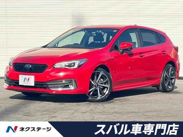インプレッサスポーツ 愛知県 後期型 STIマフラー セーフティプラス 純正8型ビルトインナビ