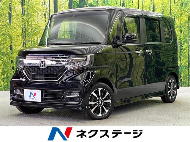 N-BOXカスタム 和歌山県 純正ナビ 衝突軽減 アダプティブクルーズ 禁煙車 電動スライドドア