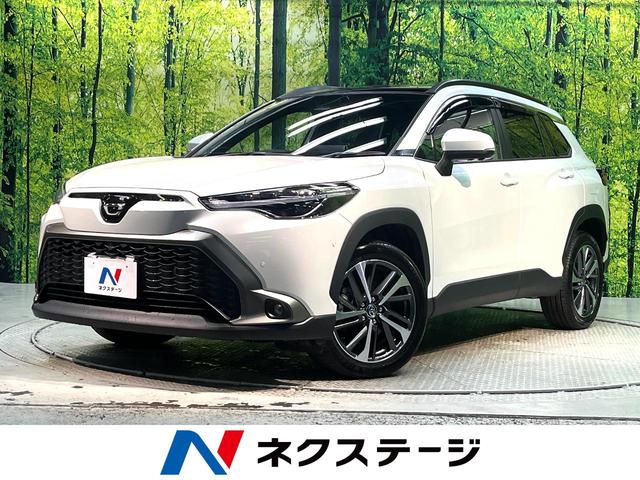 カローラクロス 福岡県 純正10インチナビ 衝突軽減システム 全周囲カメラ レーダークルーズ