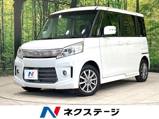 スペーシアカスタム 宮城県 両側電動ドア スマートキー HIDヘッド ビルトインETC オートライト