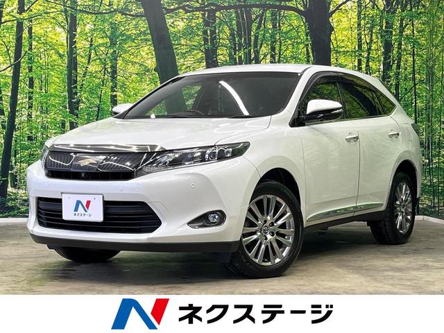 ハリアー 福島県 電動リアゲート ハーフレザーシート パワーシート コーナーセンサー