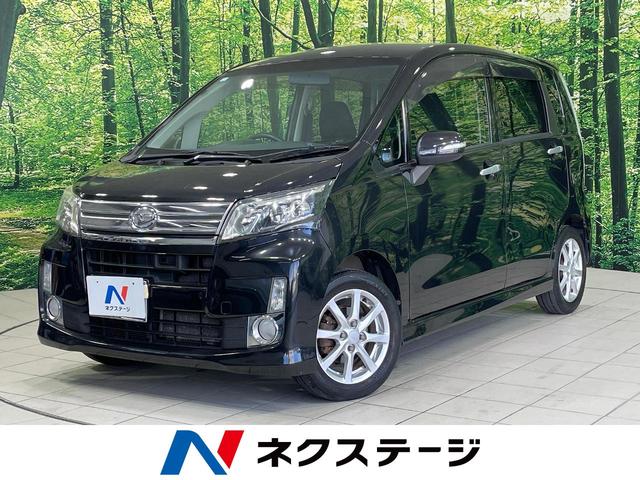 ムーヴ 石川県 純正SDナビ 衝突被害軽減システム 禁煙車 スマートキー HIDヘッド