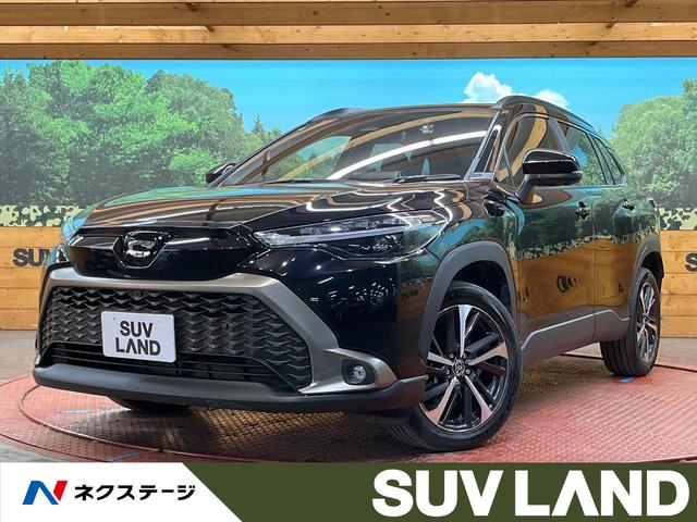 カローラクロス 石川県 パノラマルーフ 純正10.5型ナビ付ディスプレイオーディオ 全周囲カメラ