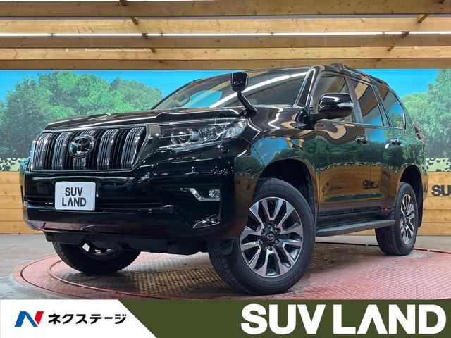 ランドクルーザープラド 石川県 4WD 7人乗り サンルーフ 9型BIGX ルーフレール ETC