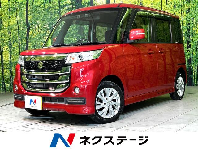 スペーシアカスタムZ 長野県 衝突軽減 両側電動スライド ナビ シートヒーター バックカメラ