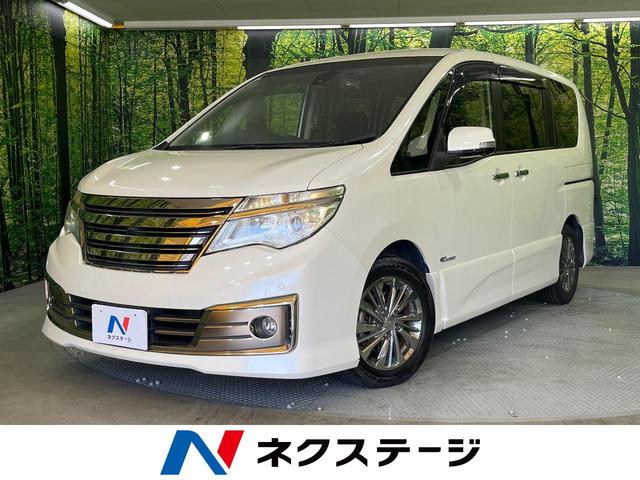 セレナ 愛知県 純正SDナビ 全周囲カメラ 両側電動ドア ビルトインETC スマートキー