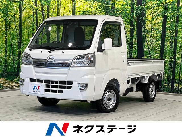 ハイゼットトラック(ダイハツ) エクストラSAIIIt 4WD 5MT車 純正ナビ 衝突軽減装置 禁煙車 ドラレコ LEDヘッド&フォグ 車線逸脱警報 Bluetooth CD DVD再生 フルセグ キーレス スーパーデフロック ヘッドライトレベライザー 中古車画像