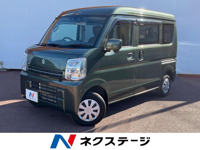 エブリイ　岡山県 セーフティーサポート　クリアランスソナー　車線逸脱警告　バックカメラ