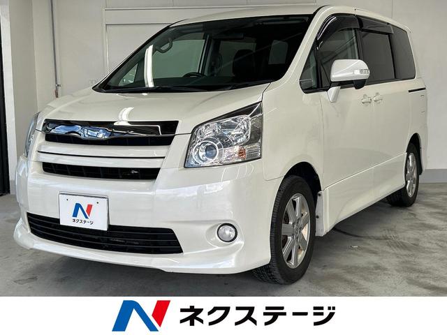 ノア(トヨタ) Si 両側電動ドア SDナビ バックカメラ スマートキー HIDヘッド ビルトインETC デュアルエアコン 純正16インチアルミ CD DVD再生 地デジ 中古車画像