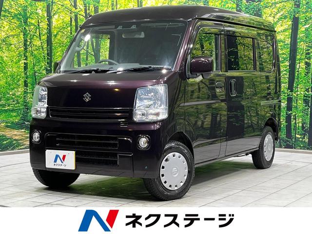 エブリイ(スズキ) ジョインターボ 4WD SDナビ 衝突軽減装置 禁煙車 クリアランスソナー HIDヘッド ETC 車線逸脱警報 オートライト 地デジ CD DVD再生 フォグライト 電動格納ミラー ヘッドライトレベライザー 中古車画像