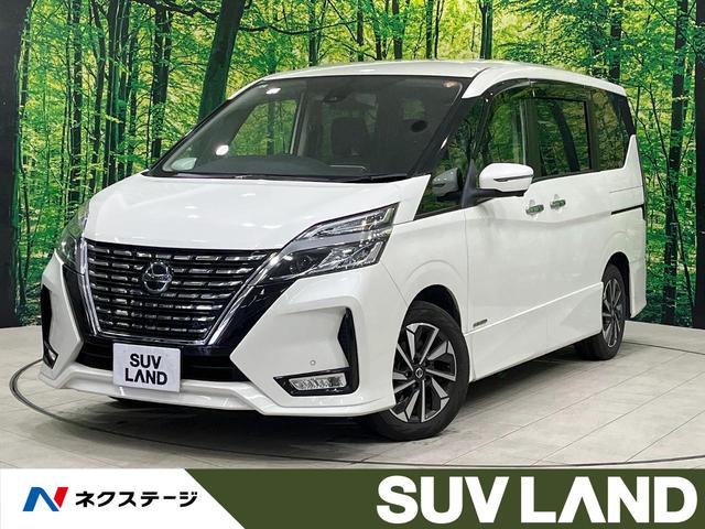 セレナ(日産) ハイウェイスターＶ　禁煙車　セーフティＢ　後席モニター　純正９型ナビ　全周囲カメラ　フルセグ　両側電動スライド　プロパイロット　デジタルインナーミラー　ブラインドスポットモニター　純正１６インチアルミ　ＥＴＣ 中古車画像