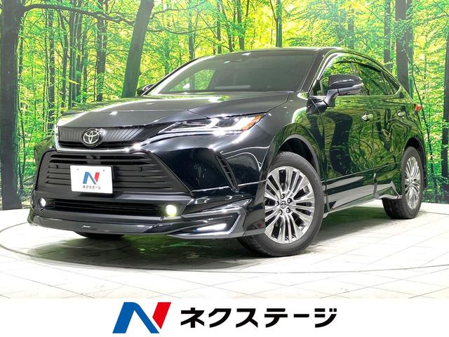 ハリアー　愛知県 モデリスタエアロ　純正１２．３インチナビ　全周囲カメラ　バックカメラ