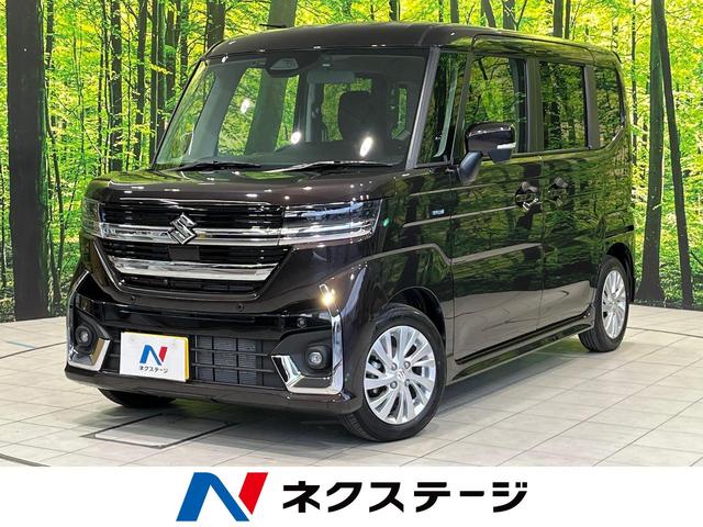 スペーシアカスタム　兵庫県 純正９インチナビ　全周囲カメラ　スズキセーフティサポート　ＥＴＣ