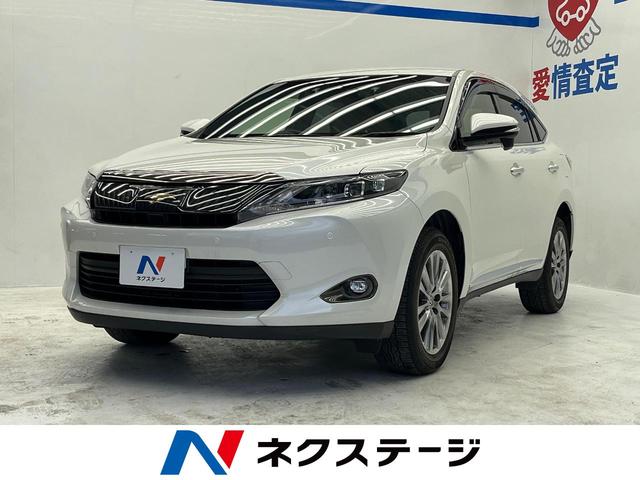 ハリアー　大阪府 ＳＤナビ　衝突被害軽減装置　禁煙車　パワーバックドア　ハーフレザーシート