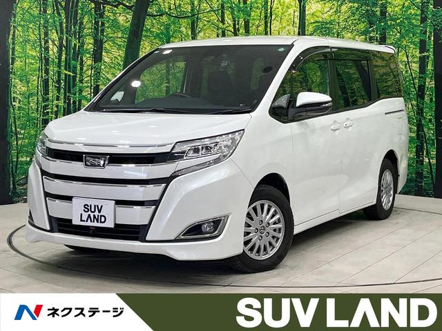 ノア(トヨタ) Ｇ　禁煙車　後席モニター　両側電動ドア　純正９型ナビ　バックカメラ　純正１５インチアルミ　スマートキー　ＬＥＤヘッド　ＥＴＣ２．０　クルコン　オートハイビーム　車線逸脱警報　オートライト 中古車画像