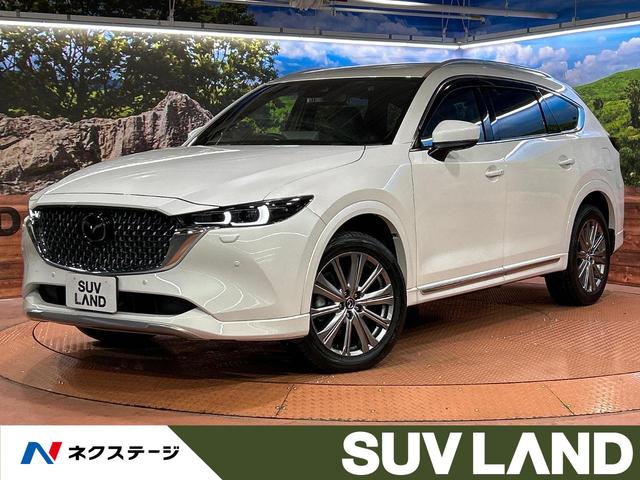 ＣＸ－８　大阪府 ４ＷＤ　ターボ　６人乗り　後席モニター　純正１０型ナビ　全周囲カメラ