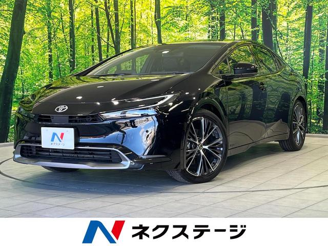 プリウス　福島県 ４ＷＤ　純正１２型ディスプレイオ―ディオ　ガラスルーフ　全周囲カメラ