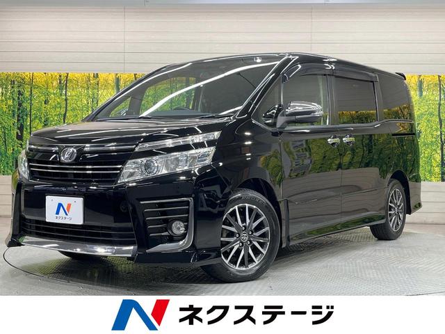 ヴォクシー　愛知県 ９型ナビ　後席モニター　バックカメラ　両側電動ドア　禁煙車　ドラレコ