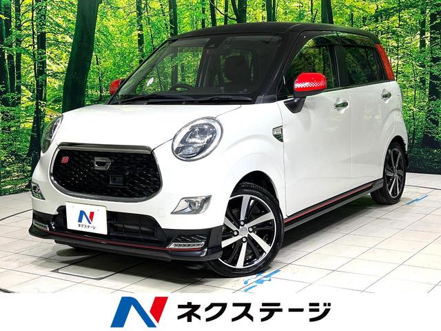 キャスト(ダイハツ) スポーツＳＡＩＩ　禁煙車　純正ナビ　バックカメラ　ターボ　衝突軽減装置　ドライブレコーダー　純正ＭＯＭＯステアリング　パドルシフト　ステアリングスイッチ　レザー調シート　ブラックルーフ　純正１６インチアルミホイール 中古車画像