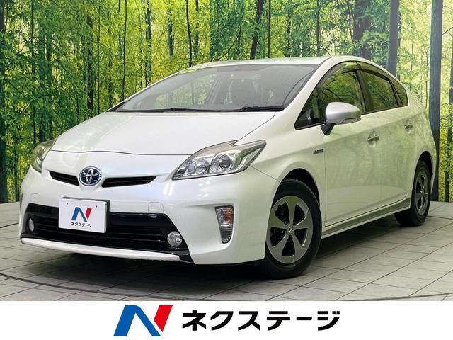 プリウス　栃木県 ハーフレザーシート　ドラレコ　スマートキー　ＨＩＤヘッド