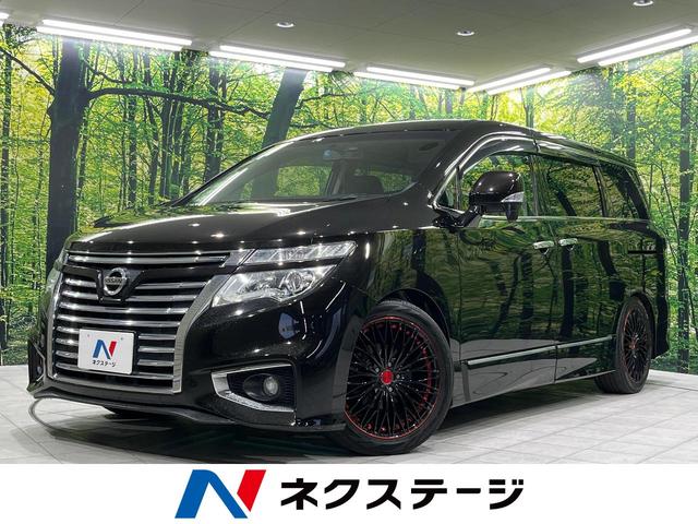 エルグランド　岩手県 ４ＷＤ　両側電動ドア　純正ＳＤナビ　バックカメラ　電動リアゲート