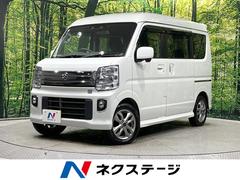 エブリイワゴン PZターボ 4WD 電動スライドドア バックカメラ 衝突被害軽減システム シートヒーター コーナーセンサー HIDヘッド オートエアコン Bluetooth CD DVD再生 フルセグ LEDフォグ 中古車画像