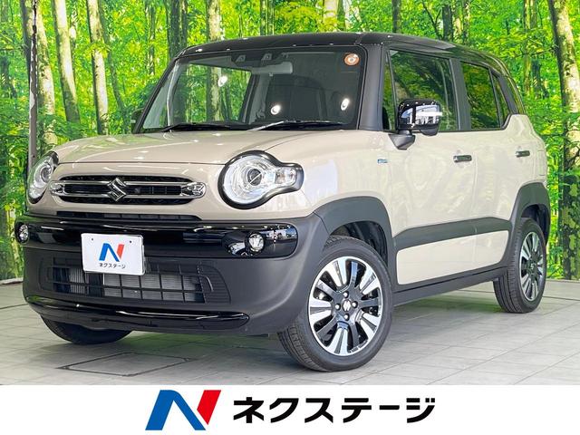 クロスビー(スズキ) ハイブリッドＭＺ　全周囲カメラ　衝突被害軽減システム　１００Ｖ電源　レーダークルーズ　禁煙車　スマートキー　ＬＥＤヘッド　ビルトインＥＴＣ　車線逸脱警報　オートライト　オートエアコン　純正１６インチアルミ 中古車画像