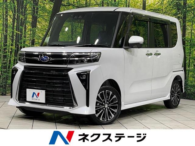 シフォン(スバル) カスタムＲＳ　４ＷＤ　ターボ　両側電動ドア　８型ＳＤナビ　バックカメラ　スマートアシスト　禁煙車　ハーフレザーシート　コーナーセンサー　シートヒーター　スマートキー　ＬＥＤヘッド　ビルトインＥＴＣ　オートハイビーム 中古車画像