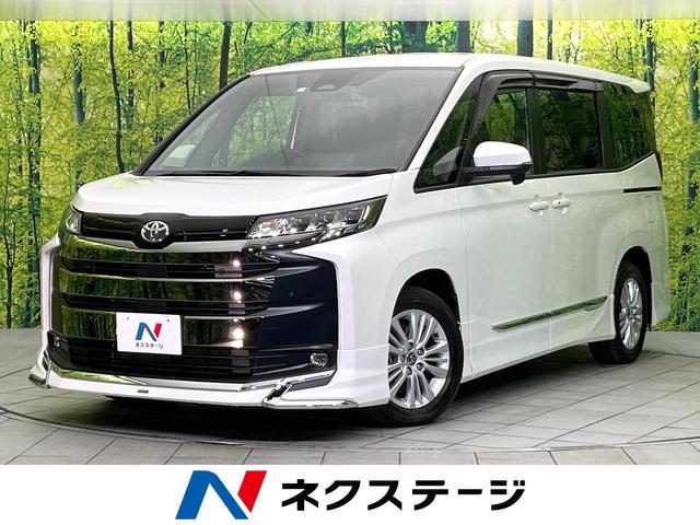 ノア(トヨタ) Ｓ−Ｇ　禁煙車　モデリスタエアロ　純正１０型ナビ　バックカメラ　フルセグ　ＣＤ／ＤＶＤ　Ｂｌｕｅｔｏｏｔｈ　衝突軽減装置　レーダークルコン　ＬＥＤヘッド／フォグライト　オートハイビーム　両側電動スライドドア 中古車画像