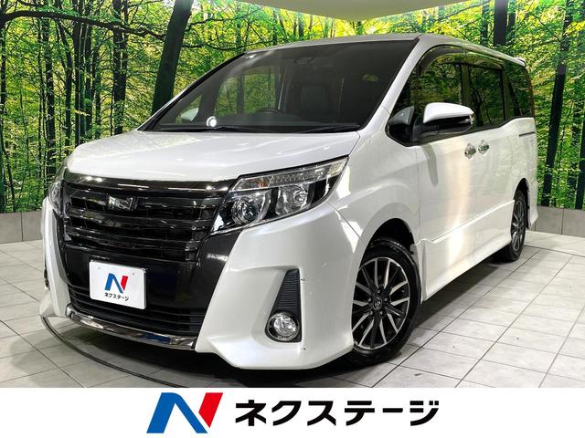 ノア(トヨタ) Ｓｉ　ダブルバイビー　禁煙車　両側電動スライドドア　純正１０型ナビ　バックカメラ　プリクラッシュセーフティ　クルコン　スマートキー　ＬＥＤヘッド　ＥＴＣ　オートハイビーム　　車線逸脱警報　デュアルオートエアコン 中古車画像