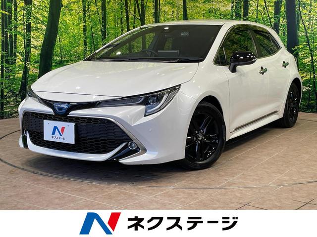 カローラスポーツ(トヨタ) ハイブリッドＧ　スタイルパッケージ　１年保証付　禁煙車　衝突軽減装置　純正ナビ　バックカメラ　ドライブレコーダー　ＥＴＣ　ＬＥＤヘッドライト　オートハイビーム　Ｂｌｕｅｔｏｏｔｈ再生　フルセグＴＶ　レーンアシスト　クリアランスソナー 中古車画像