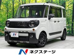 スペーシアギア ハイブリッドXZ 両側電動ドア 純正9型ナビ 全周囲カメラ 衝突軽減装置 アダプティブクルーズ 禁煙車 ドラレコ クリアランスソナー レーンキープ LEDヘッド ETC オートハイビーム 誤発進抑制機能 先行車発進告知 中古車画像