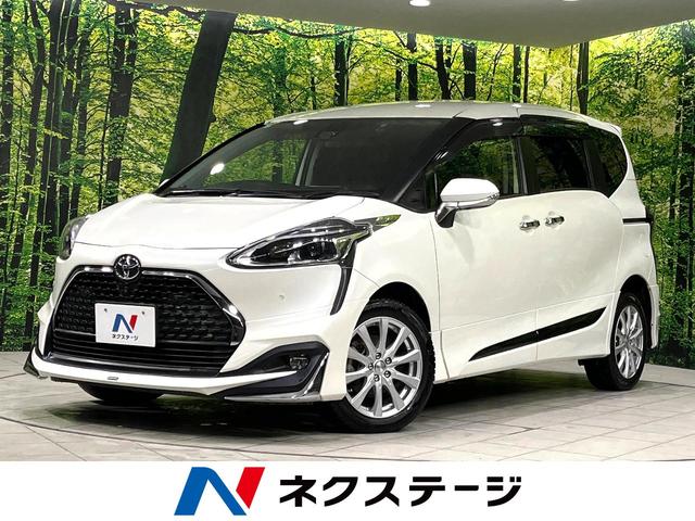 シエンタ　北海道 モデリスタエアロ　純正ナビ　両側電動ドア　後席モニター　全周囲カメラ
