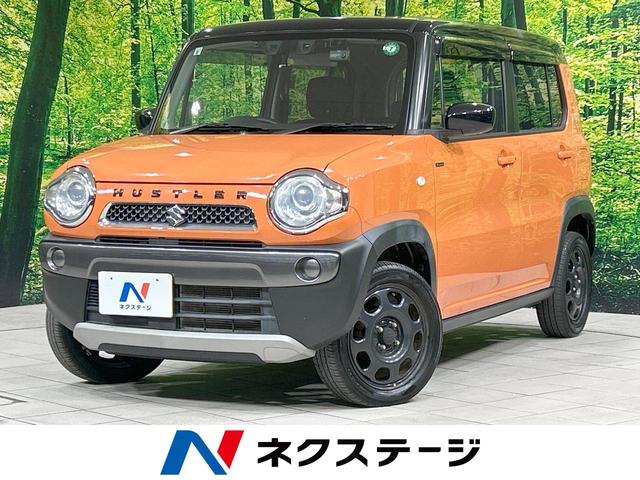 ハスラー　茨城県 禁煙車　シートヒーター　スマートキー　ＨＩＤヘッド　ビルトインＥＴＣ