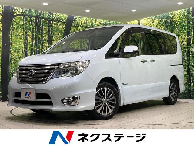 セレナ(日産) ハイウェイスター　Ｖセレ＋セーフティＩＩ　ＳＨＶ　純正ナビ　両側パワースライドドア　アラウンドビューモニター　エマージェンシーブレーキ　クルーズコントロール　ＥＴＣ　ＬＥＤランプ　フロントフォグ　オートライト　リアオートエアコン 中古車画像